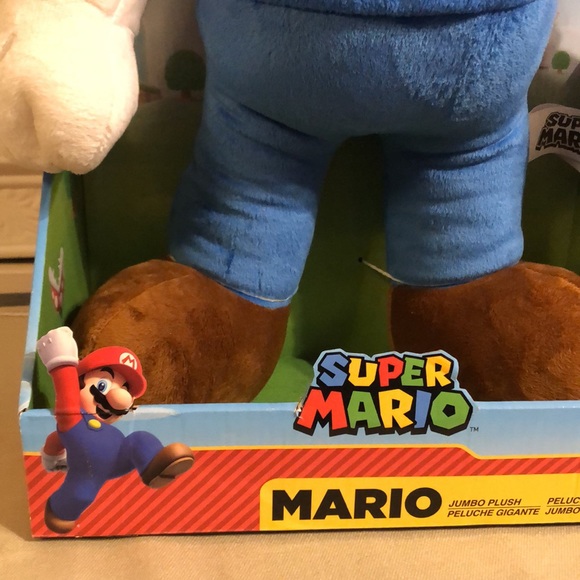 Mario Super Mario jumbo plush toy 20” - Picture 11 of 11